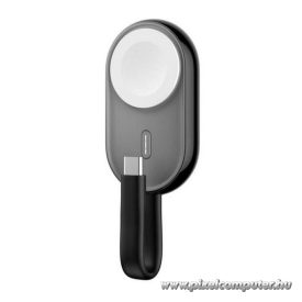   Veger Pomme Apple Watch powerbank 1200 mAh – Ultrakompakt, vezeték nélküli töltés beépített USB-C kábellel