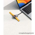 Veger Pomme Apple Watch powerbank 1200 mAh – Ultrakompakt, vezeték nélküli töltés beépített USB-C kábellel