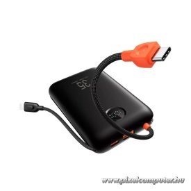   Powerbank Veger K2 (W2068) PD QC3.0 35W 20000 mAh with built-in Type C cables / Lightning black