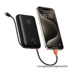 Powerbank Veger K2 (W2068) PD QC3.0 35W 20000 mAh with built-in Type C cables / Lightning black