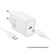 Phone charger Hoco USB C QC PD 20W + cable USB C to USB C N60 white