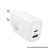Phone charger Hoco USB A + USB C QC3.0 PD 3A 20W N61 white