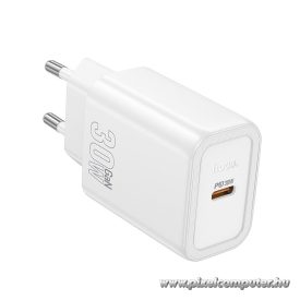   HOCO N62 Hálózati Töltő – 30W PD, USB-C, EU Csatlakozó