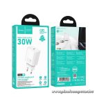 HOCO N62 Hálózati Töltő – 30W PD, USB-C, EU Csatlakozó