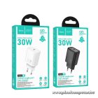 HOCO N62 Hálózati Töltő – 30W PD, USB-C, EU Csatlakozó