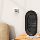HOCO HX40 Időjárásállomás és Óra – Kompakt Pontosság LCD kijelzővel