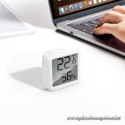 HOCO HX40 Időjárásállomás és Óra – Kompakt Pontosság LCD kijelzővel