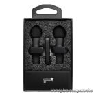 Wireless lavalier microphone Lightning double with long hair (2 in set) K1 black