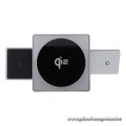 Wireless charger Forcell F-Energy 3in1 Rotation Cube Qi2 compatible with MagSafe (F-06) silver