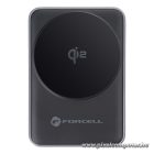 Wireless charger Forcell F-Energy 3in1 Flex Pro Qi2 compatible with MagSafe (F-05) silver