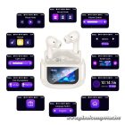 Hoco TWS vezeték nélküli fülhallgató ANC + ENC zajszűréssel – LED érintőkijelzős töltőtokkal