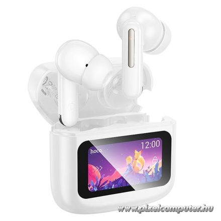 HOCO EQ14 Vezeték Nélküli Fülhallgató – Bluetooth 5.4, Touch Control, 20 Óra Üzemidő, Fehér