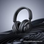 HOCO W53 vezeték nélküli fejhallgató – Bluetooth 5.0, 30 óra üzemidő, fekete