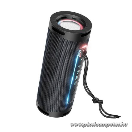 Hoco HC9 hordozható Bluetooth hangszóró – 2×5W teljesítmény, színes hangulatfény, 1800 mAh