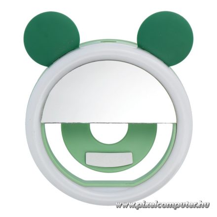 RK12 LED Ring Selfie lámpa – USB-C, beépített akkumulátor, dekoratív design