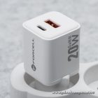 Phone charger Forcell F-Energy Mini GaN III USB C + USB A QC4.0 PD 20W VT-35A white 0INT