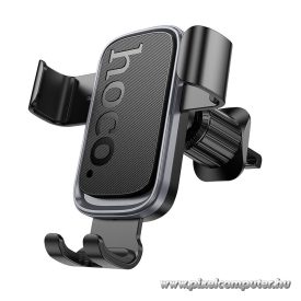 Gravity car phone holder Hoco air vent H80 black and gray