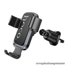 Gravity car phone holder Hoco air vent H80 black and gray