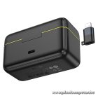 Wireless lavalier microphone Lightning / USB C Hoco 2 pcs L17 black