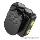 Wireless lavalier microphone Lightning / USB C Hoco 2 pcs L17 black