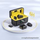 Wireless lavalier microphone Lightning / USB C Hoco 2 pcs L17 black