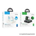 Wireles charger Hoco 3in1 3A 5W compatible with Apple Watch CQ16A milky white