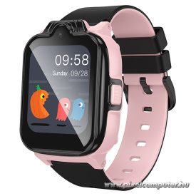   Hoco Y104 gyerek okosóra – 4G hívás, GPS követés, SOS funkció – Pink