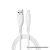 WiWU - Starlink Series Data Cable Wi-C001 USB A to Lightning 2,4A - white