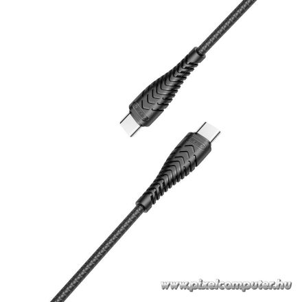 Veger USB-C – USB-C kábel 1,2 m – 60W PD gyorstöltés, 3A teljesítmény