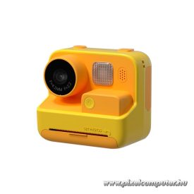   PICOCICI K27 Gyerek Digitális Fényképezőgép Beépített Nyomtatóval – Sárga