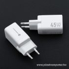 Phone charger Forcell F-Energy Mini GaN III USB C + USB A PD QC4.0 45W VT-36 white