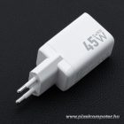 Phone charger Forcell F-Energy Mini GaN III USB C + USB A PD QC4.0 45W VT-36 white