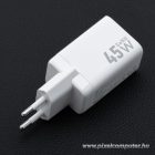 Forcell Mini GaN III 45W hálózati gyorstöltő – Dual USB-C, Power Delivery