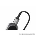 Cable USB A to USB C Forcell F-Energy QC4.0 3A 66W Cafule 0,5 m C256 black