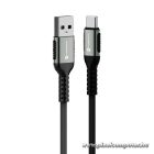 Cable USB A to USB C Forcell F-Energy QC4.0 3A 66W Cafule 0,25 m C256 black