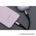 Cable USB C to USB C Forcell F-Energy QC4.0 PD 5A 100W Cafule 0,25 m C260 black