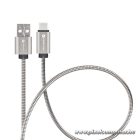 Cable USB A to USB C Forcell F-Energy QC4.0 3A 66W Metal 2 m C234 silver