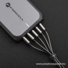 Cable USB A to USB C Forcell F-Energy QC4.0 3A 66W Metal 2 m C234 silver