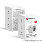 FORCELL F-ENERGY EU02 Smart Plug 230V with WiFi, programmer and Tuya/Amazon Alexa support - white