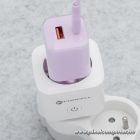 FORCELL F-ENERGY EU02 Smart Plug 230V with WiFi, programmer and Tuya/Amazon Alexa support - white