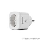 FORCELL F-ENERGY EU02 Smart Plug 230V with WiFi, programmer and Tuya/Amazon Alexa support - white