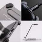 Wireless charger Forcell F-Energy 3in1 Simply Charge aluminium compatible with Apple Watch and Samsung Watch gray