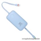 VEGER 10000 mAh Mini Power Bank – 35W, beépített kábelek, kompakt kivitel