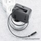 Phone charger Forcell F-Energy GaN USB C + retractable cable USB C PD QC4.0 3A 45W VT-R5 gray