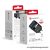 Phone charger Forcell F-Energy GaN USB C + USB A + retractable cable USB C PD QC4.0 3A 70W VT-R7 gray