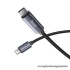 Cable USB C to USB C Hoco 3A 60W with display 1 m X112 black