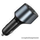 Car charger Hoco USB A + USB C + cigarette lighter PD QC3.0 3A 35W Z56 black