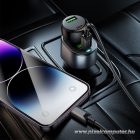 Car charger Hoco USB A + USB C + cigarette lighter PD QC3.0 3A 35W Z56 black