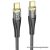 Cable USB C to USB C Hoco 3A 60W 1,2 m U121 black