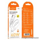 Hoco X114 – 60W USB-C – USB-C gyorstöltő kábel, 1 méter